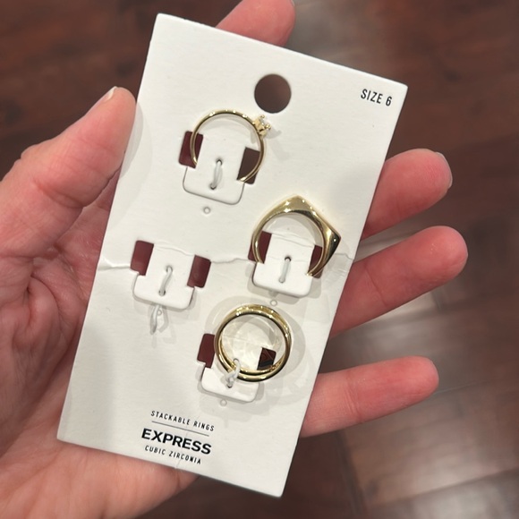 Mixed Rhinestone Ring Set - Picture 5 of 9